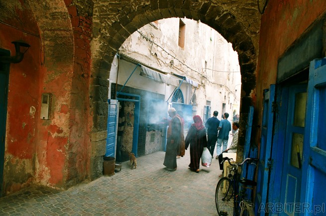 Essaouira. Medina. Tętniący życiem Grill Bar